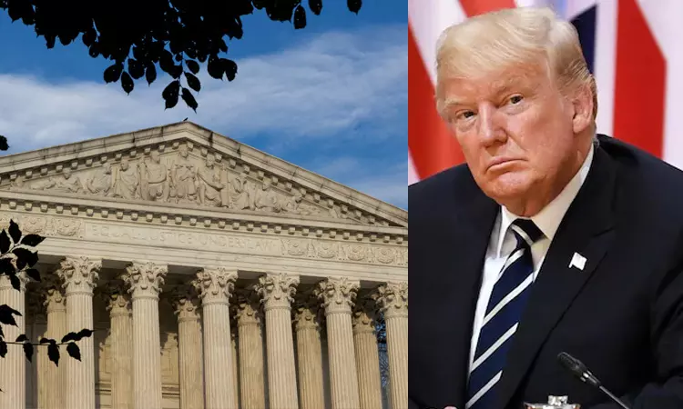 வெளிநாடுகளுக்கான நிதியுதவி நிறுத்தம்; டிரம்ப்பின் உத்தரவுக்கு தடை விதிக்க சுப்ரீம் கோர்ட்டு மறுப்பு