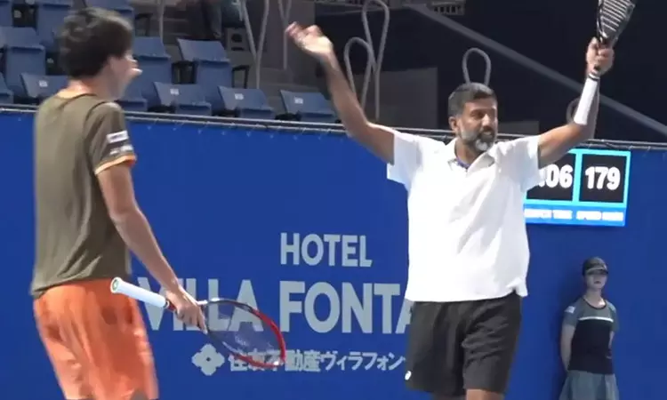 ஜப்பான் ஓபன் டென்னிஸ்: போபண்ணா ஜோடி அரையிறுதிக்கு முன்னேற்றம்