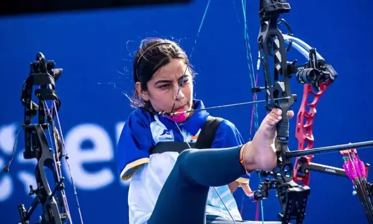 உலக பாரா வில்வித்தையில் தங்கம் வென்ற இந்திய வீராங்கனை