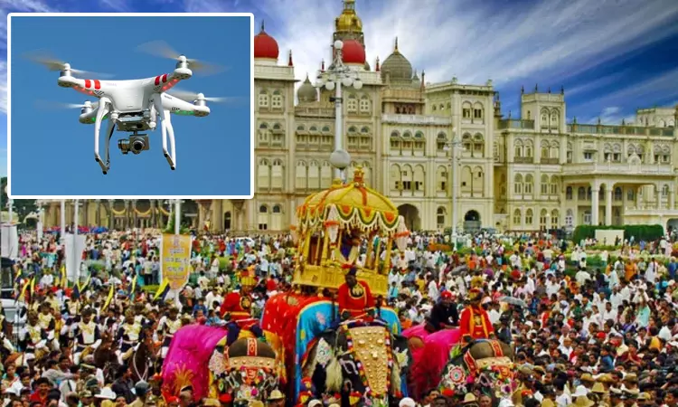 தசரா விழா: மைசூருவில் 4 நாட்கள் டிரோன்கள் பறக்க தடை