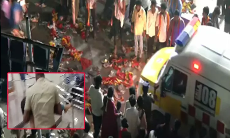 விஜய் பிரசார கூட்டத்தில் நெரிசல்; அமைச்சர்கள் உடனடியாக செல்ல முதல்-அமைச்சர் உத்தரவு விஜய் பிரசார கூட்டத்தில் நெரிசல்; அமைச்சர்கள் உடனடியாக செல்ல முதல்-அமைச்சர் உத்தரவு