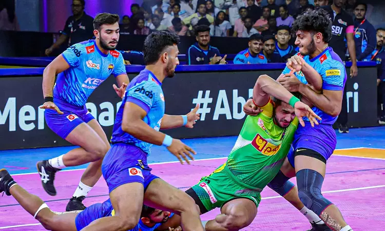 புரோ கபடி லீக்:  தமிழ் தலைவாஸ் வெற்றி