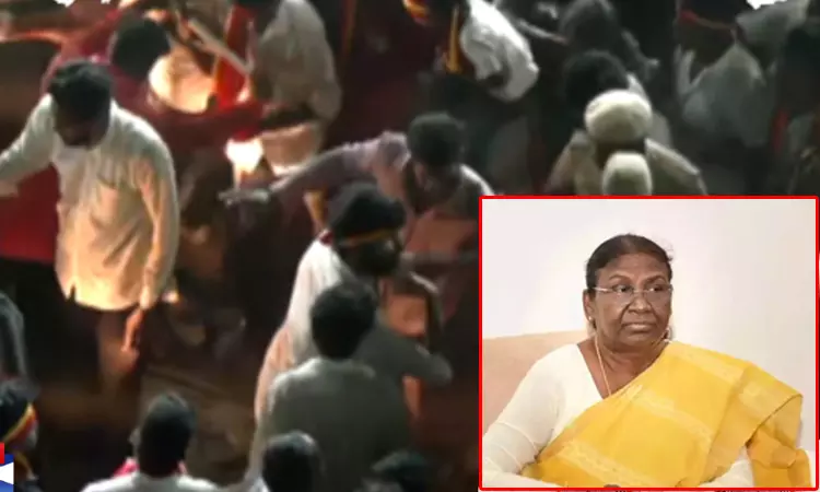 கரூர் துயரம்: ஜனாதிபதி திரவுபதி முர்மு வேதனை