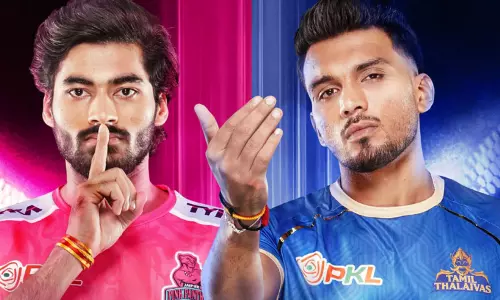 புரோ கபடி லீக்: தமிழ் தலைவாஸ் - ஜெய்ப்பூர் பிங்க் பாந்தர்ஸ் அணிகள் இன்று மோதல்