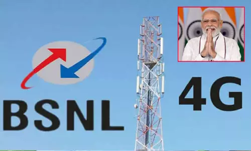 பி.எஸ்.என்.எல். நிறுவனத்தின் ‘சுதேசி’ 4ஜி சேவை: தொடங்கி வைத்தார் பிரதமர் மோடி
