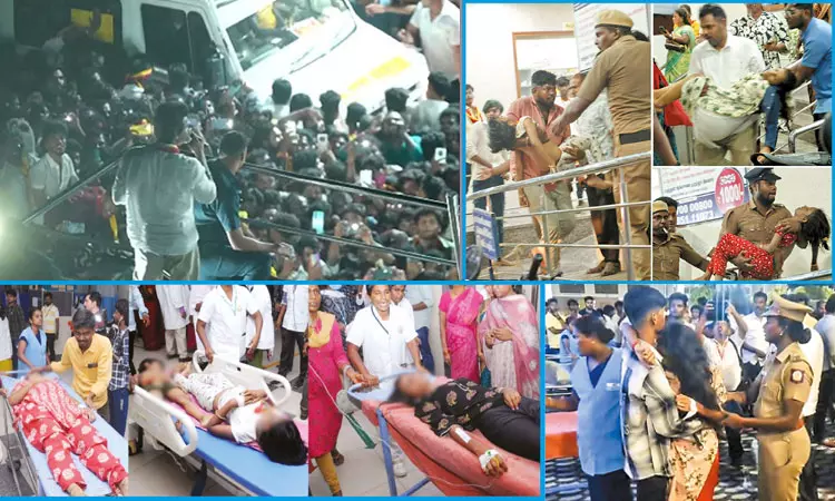 கரூர் கூட்ட நெரிசல்: நாட்டை உலுக்கிய கோர சம்பவம் - பலி எண்ணிக்கை 40 ஆக உயர்வு