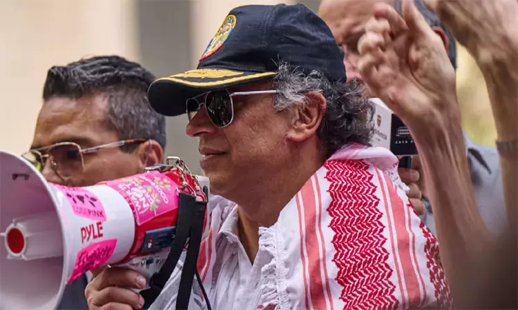 பாலஸ்தீன ஆதரவு போராட்டத்தில் பங்கேற்ற கொலம்பியா... ... இன்றைய முக்கிய செய்திகள்.. சில வரிகளில்.. 28-09-2025