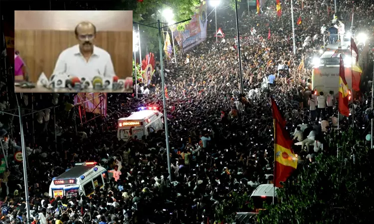 கரூரில் என்ன நடந்தது? - மாவட்ட ஆட்சியர் விளக்கம்