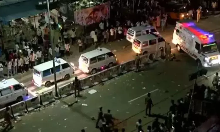 கரூரில் பலர் உயிரிழப்புக்கு மூச்சுத்திணறலே காரணம்; மருத்துவ கல்வி இயக்குனர் தகவல் கரூரில் பலர் உயிரிழப்புக்கு மூச்சுத்திணறலே காரணம்; மருத்துவ கல்வி இயக்குனர் தகவல்