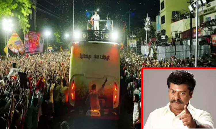 கரூர் துயரம் : நம் வாழ்க்கையை நாம்தான் பார்த்துக்கொள்ள வேண்டும் - நடிகர் ராஜ்கிரண்