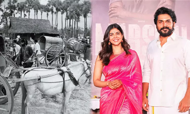 கார்த்தியின்  “மார்ஷல்” படப்பிடிப்பு அப்டேட்