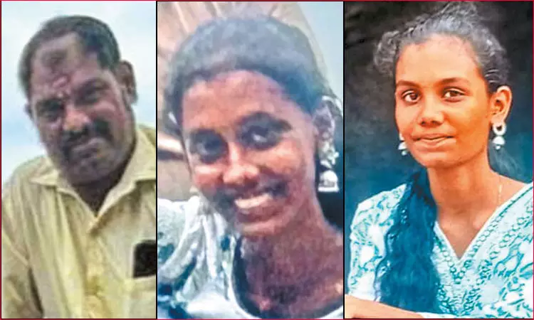 கடலில் மூழ்கி தந்தை பலி: மாயமான 2 மகள்களை தேடும் பணி தீவிரம்