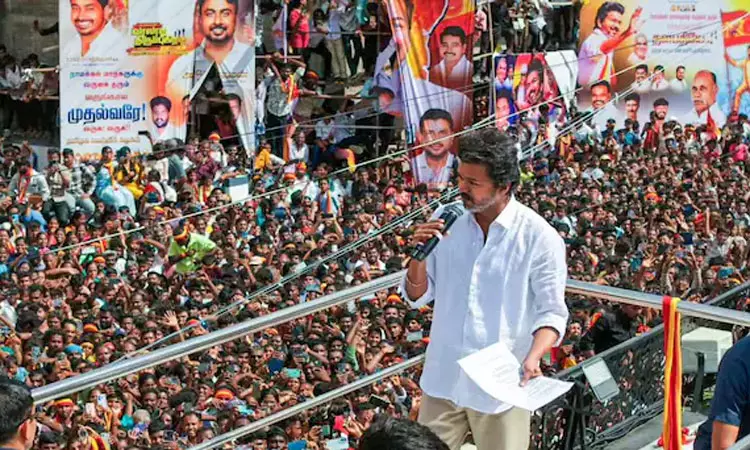 தவெக அங்கீகாரத்தை ரத்து செய்யக்கோரி மனு; மதுரை ஐகோர்ட்டில் இன்று விசாரணை