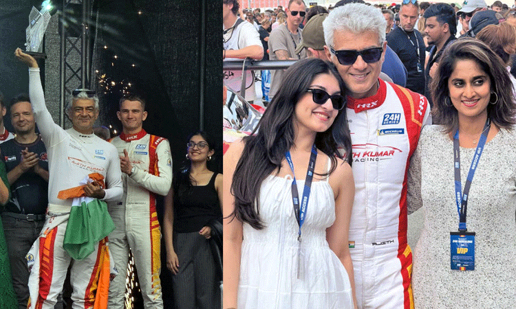 ஸ்பெயின் கார் பந்தயம்: ‘அஜித்குமார் ரேஸிங் அணி 3வது இடம் பிடித்து அசத்தல்