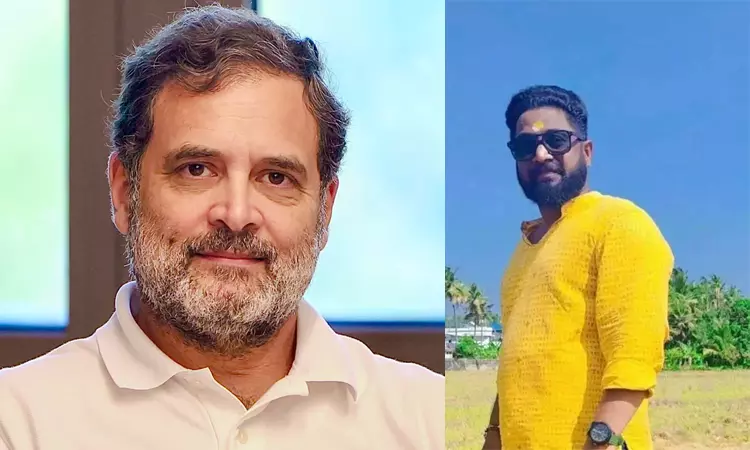 ராகுல் காந்திக்கு கொலை மிரட்டல் விடுத்த பாஜக நிர்வாகி மீது வழக்குப்பதிவு ராகுல் காந்திக்கு கொலை மிரட்டல் விடுத்த பாஜக நிர்வாகி மீது வழக்குப்பதிவு