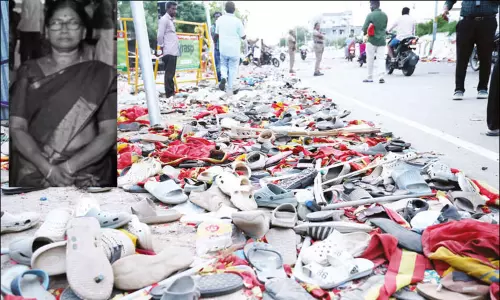 கரூர் துயரம்:  மேலும் ஒரு பெண்  உயிரிழப்பு- பலி எண்ணிக்கை 41 ஆக உயர்வு