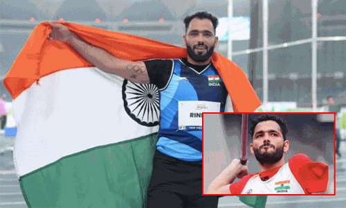 உலக பாரா தடகளம்: ஈட்டி எறிதலில் தங்கம் வென்ற இந்திய வீரர் ரிங்கு ஹூடா