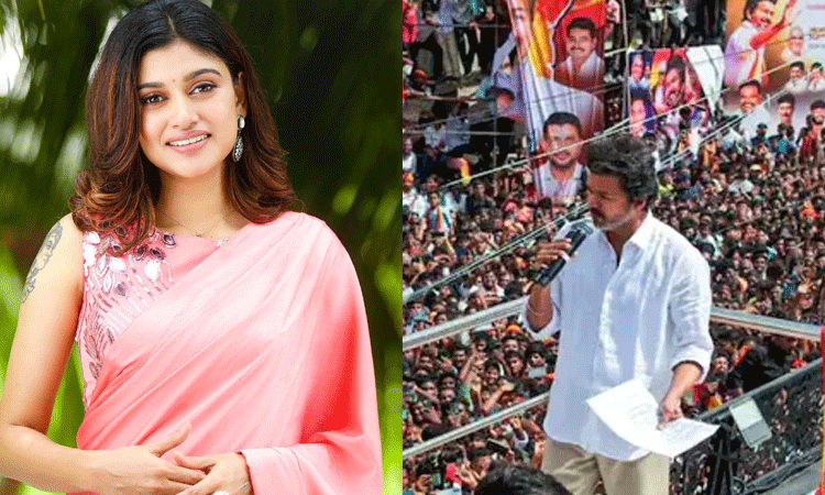 விஜய் மீது விமர்சனம்: முதலில் உன்னை கைது செய்ய வேண்டும் ஓவியாவுக்கு கடும் எதிர்ப்பு