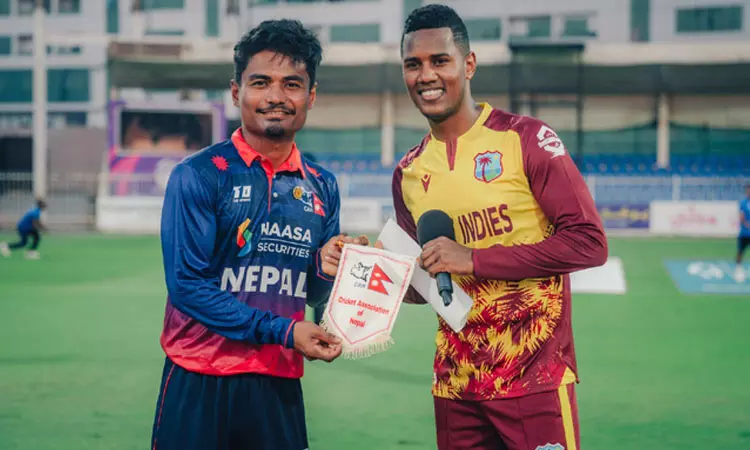 டி20 கிரிக்கெட்: வெஸ்ட் இண்டீஸை வீழ்த்தி தொடரை கைப்பற்றிய நேபாளம்