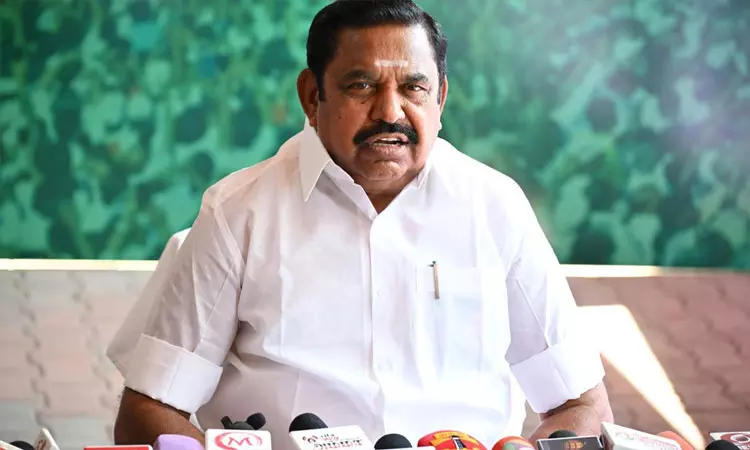 போலீசிடம் இருந்தே பெண்களை காக்க வேண்டிய நிலை -   எடப்பாடி பழனிச்சாமி வேதனை