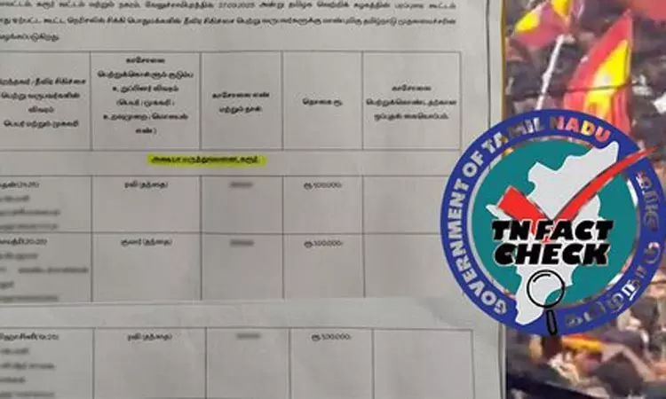 கரூர் கூட்ட நெரிசல்: தனியார் மருத்துவமனையில் அனுமதிக்கப்படவில்லை என பரவும் வதந்தி - தமிழ்நாடு உண்மை சரிபார்ப்பகம் தகவல் கரூர் கூட்ட நெரிசல்: தனியார் மருத்துவமனையில் அனுமதிக்கப்படவில்லை என பரவும் வதந்தி - தமிழ்நாடு உண்மை சரிபார்ப்பகம் தகவல்