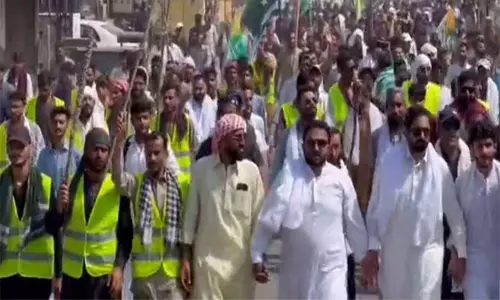 பாகிஸ்தான் அரசுக்கு எதிராக ஆக்கிரமிப்பு காஷ்மீரில் போராட்டம்