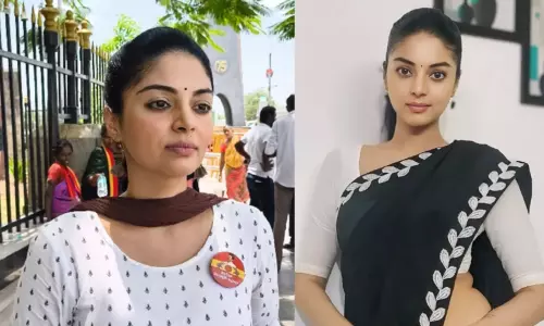 Karur incident - Actress Sanam Shetty denied permission to meet victims