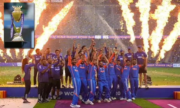 ஆசிய கோப்பை ஐக்கிய அரபு அமீரகத்திடம் ஒப்படைப்பு - விரைவில் இந்தியா வருகிறது