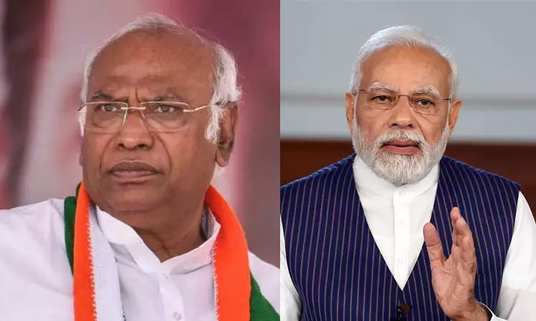 கார்கேவிடம் நலம் விசாரித்த பிரதமர் மோடி