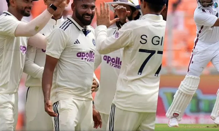 வெஸ்ட் இண்டீஸ் அணி தடுமாற்றம் வெஸ்ட் இண்டீஸ் அணி தடுமாற்றம்