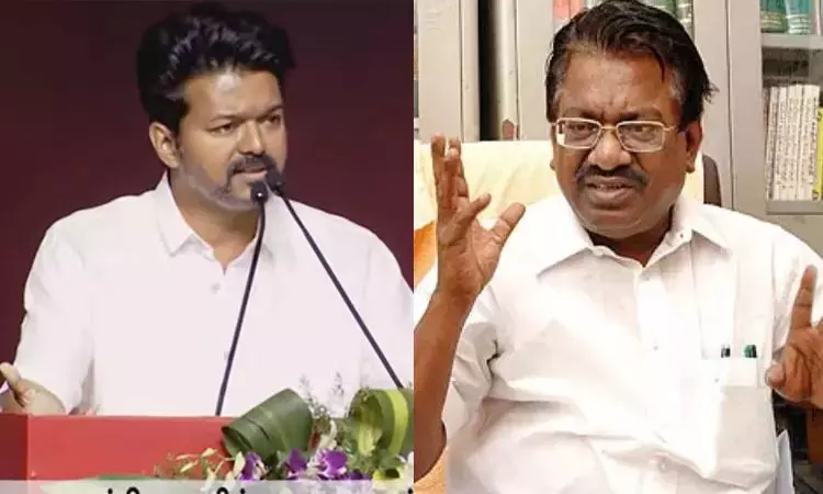 விஜய் மீது ஏன் வழக்கு இல்லை? - திமுக செய்தித் தொடர்பாளர் விளக்கம்