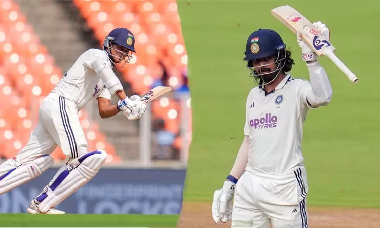 வெஸ்ட் இண்டீசுக்கு எதிரான டெஸ்ட்: ராகுல் அரைசதம்.. இந்தியா சிறப்பான தொடக்கம்