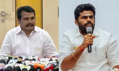 கரூர் சம்பவம்: விசாரணை நடக்கும் நிலையில் செந்தில் பாலாஜி பதட்டப்படுவது சந்தேகங்களை எழுப்புகிறது - அண்ணாமலை