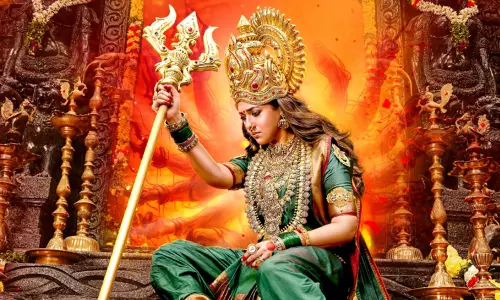 ”மூக்குத்தி அம்மன் 2” படத்தின் பர்ஸ்ட் லுக் வெளியீடு ”மூக்குத்தி அம்மன் 2” படத்தின் பர்ஸ்ட் லுக் வெளியீடு