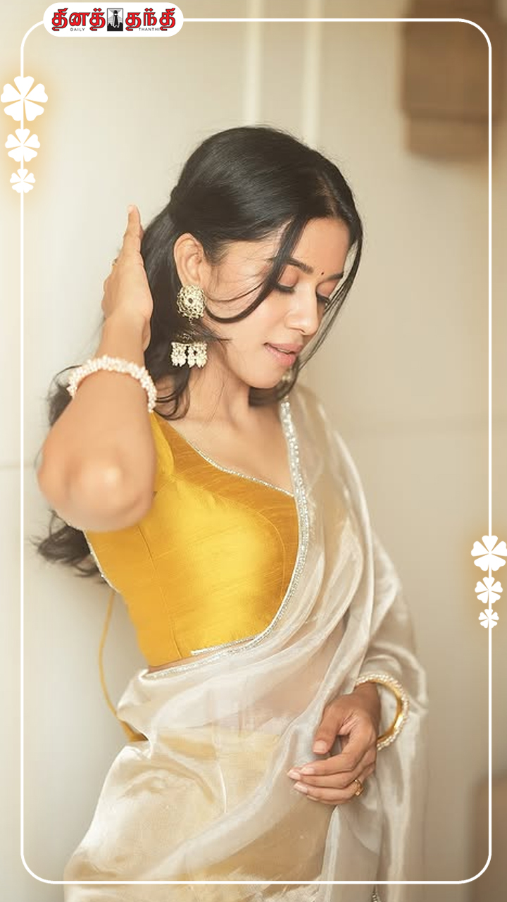 நடிகை மிருணாளினி ரவியின் லேட்டஸ்ட் கிளிக்ஸ்..!