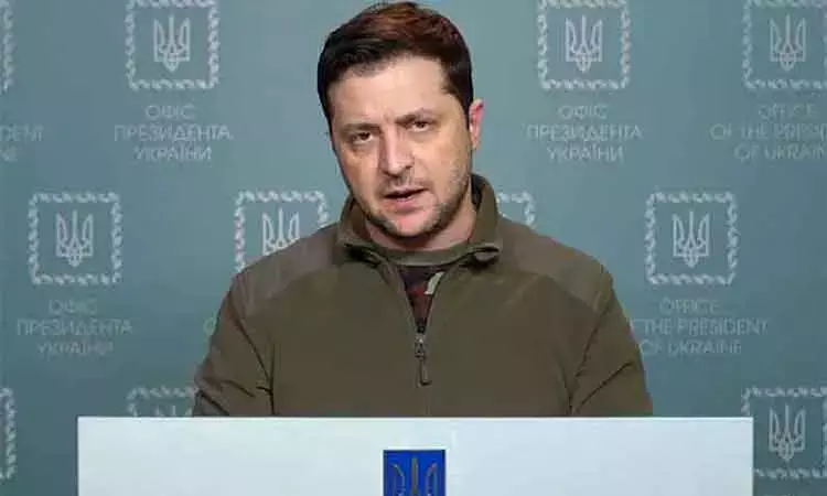 ‘ரஷியாவின் டிரோன் தாக்குதல்களால் அணுமின் நிலையங்களுக்கு ஆபத்து’ - ஜெலன்ஸ்கி எச்சரிக்கை