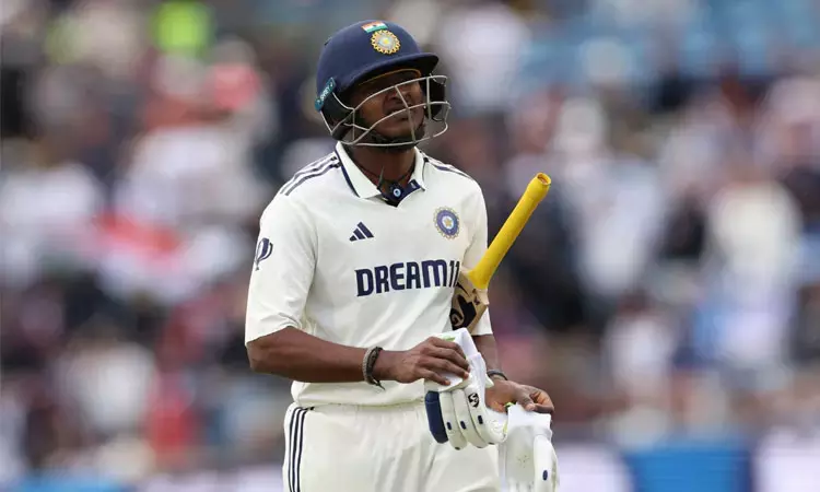 டெஸ்ட் கிரிக்கெட்: சாய் சுதர்சனின் தடுமாற்றத்திற்கு இதுதான் காரணம் - பார்தீவ் படேல் டெஸ்ட் கிரிக்கெட்: சாய் சுதர்சனின் தடுமாற்றத்திற்கு இதுதான் காரணம் - பார்தீவ் படேல்