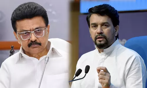 கரூர் கூட்ட நெரிசல் விவகாரம்: முதல்-அமைச்சர் மு.க.ஸ்டாலினுக்கு அனுராக் தாக்கூர் கடிதம்