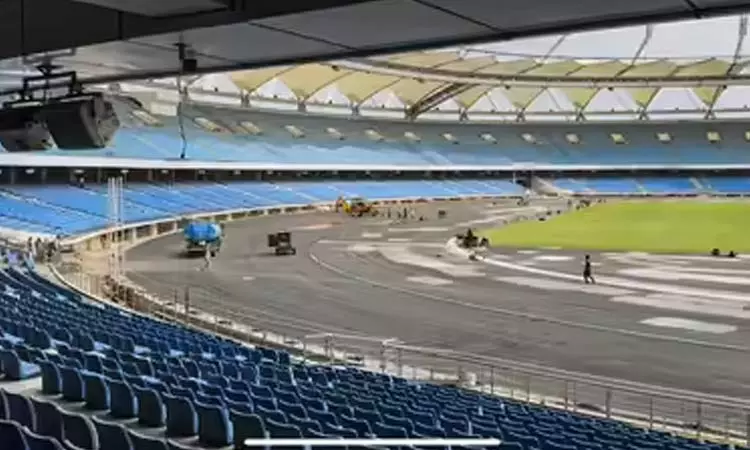 உலக பாரா தடகளம்: டெல்லி நேரு ஸ்டேடியத்தில் வெளிநாட்டு பயிற்சியாளர்களை கடித்து குதறிய நாய்