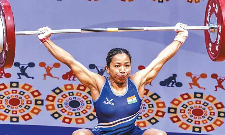 உலக பளுதூக்குதல் சாம்பியன்ஷிப்; வெள்ளிப்பதக்கம் வென்ற மீராபாய் சானு