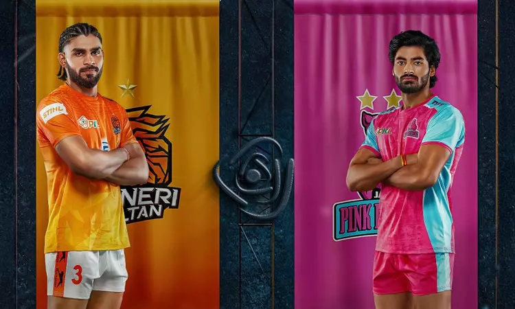 புரோ கபடி லீக்: புனேரி பால்டன்  ஜெய்ப்பூர் பிங்க் பாந்தர்ஸ் அணிகள் இன்று மோதல்