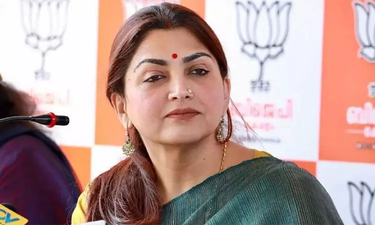 மணிப்பூர் சம்பவம் வேறு, கரூர் சம்பவம் வேறு: குஷ்பு பேட்டி