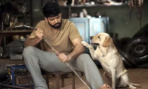 கர்நாடக அரசின் திரைப்பட விழாவில் 4 விருதுகளை வென்ற 777 சார்லி படம் கர்நாடக அரசின் திரைப்பட விழாவில் 4 விருதுகளை வென்ற 777 சார்லி படம்