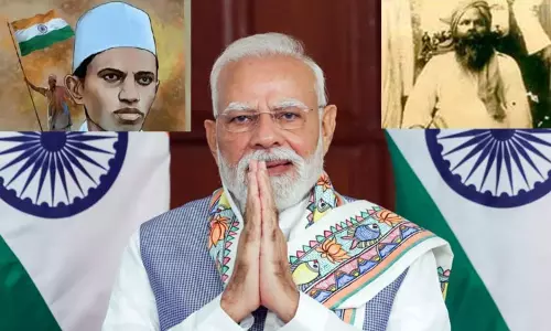 திருப்பூர் குமரன், சுப்பிரமணிய சிவா பிறந்த நாள்; பிரதமர் மோடி புகழாரம் திருப்பூர் குமரன், சுப்பிரமணிய சிவா பிறந்த நாள்; பிரதமர் மோடி புகழாரம்