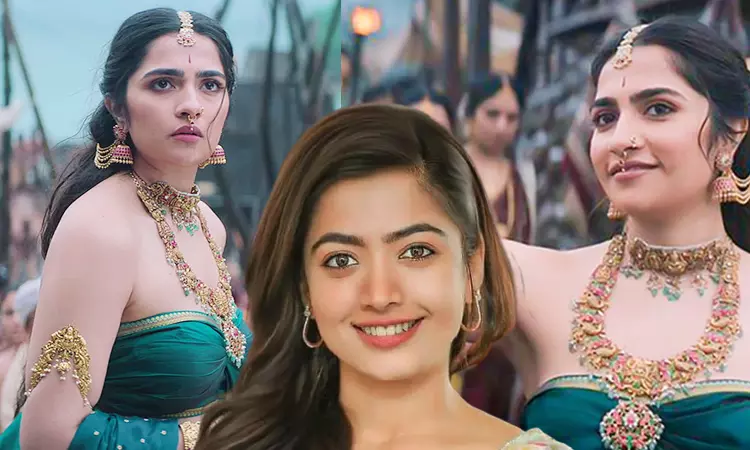 rukmini vasanth reaction national crush tagline