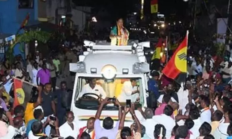 ஈரோட்டில் பிரேமலதா பிரசாரத்திற்கு அனுமதி மறுப்பு