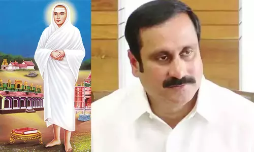 ‘தமிழ்நாட்டு மக்கள் வள்ளலாரின் கொள்கைகளுக்கு எதிராக வதைக்கப்படுகிறார்கள் - அன்புமணி ராமதாஸ்