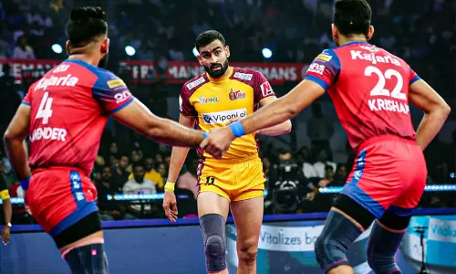 புரோ கபடி லீக்: உ.பி. யோத்தாஸ் அணியை வீழ்த்தி தெலுங்கு டைட்டன்ஸ் வெற்றி