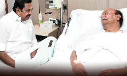 ராமதாஸை நேரில் நலம் விசாரித்த ஈபிஎஸ் ராமதாஸை நேரில் நலம் விசாரித்த ஈபிஎஸ்