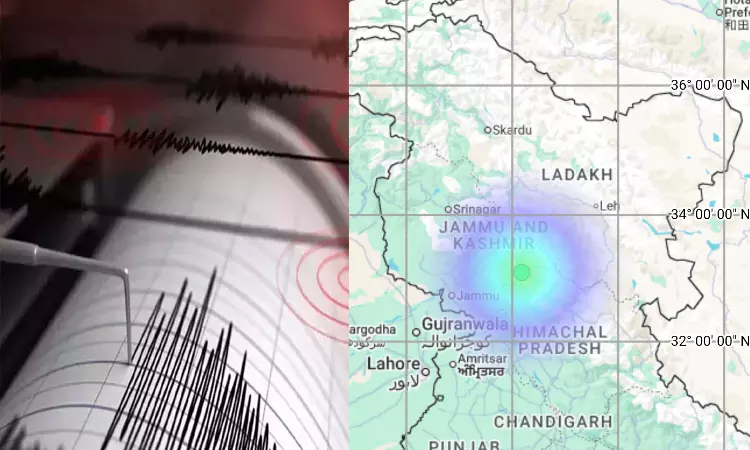 ஜம்மு காஷ்மீரில் நிலநடுக்கம்: ரிக்டர் அளவில் 3.6 ஆக பதிவு